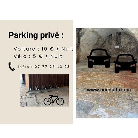 Studio Au Moulin " Design Noir " Vue Unique 多勒 外观 照片